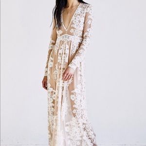 Free People: For Love & Lemons Temecula Maxi Dress